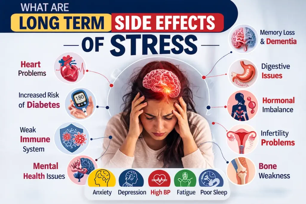 Long Term Side Effects of Stress & Anxiety