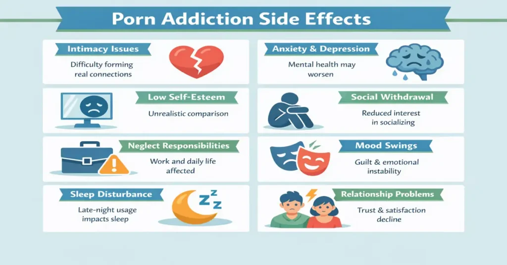 8 Porn Addiction Side Effects 