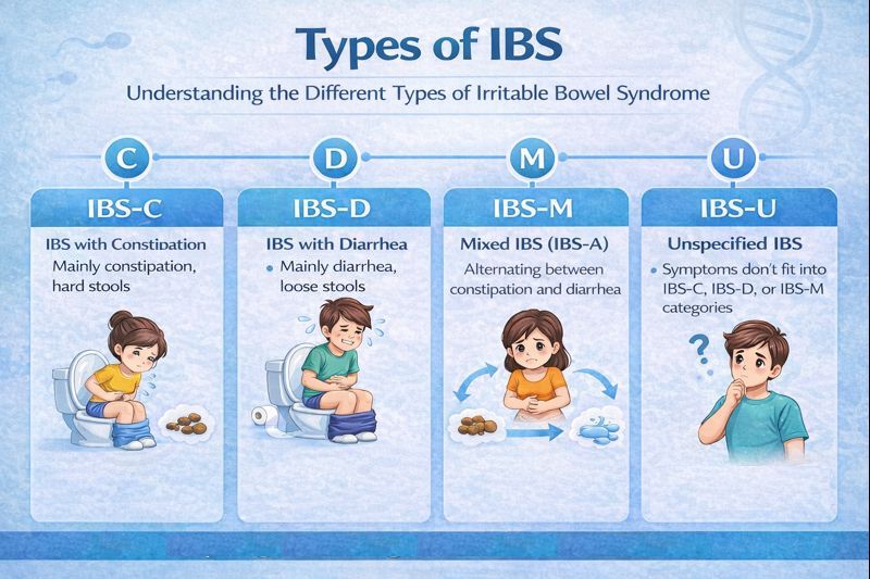 types of IBS