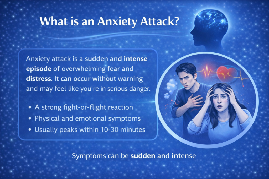 एंग्जाइटी अटैक क्या होता है?