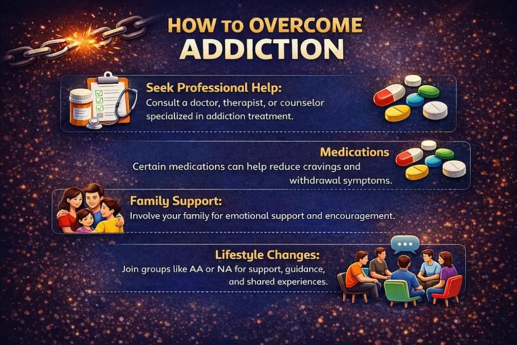 Addiction से छुटकारा कैसे पाएं