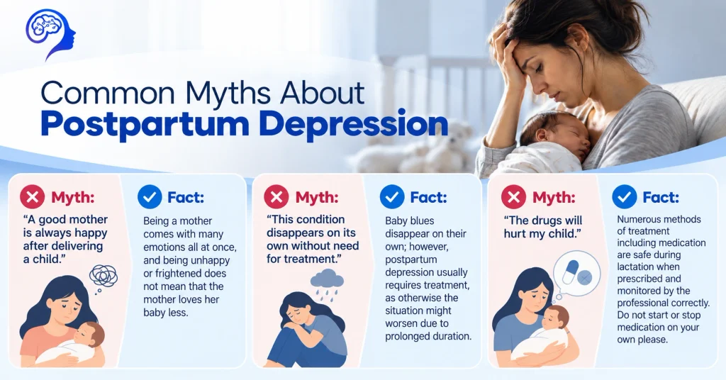 Common Myths About Postpartum Depression